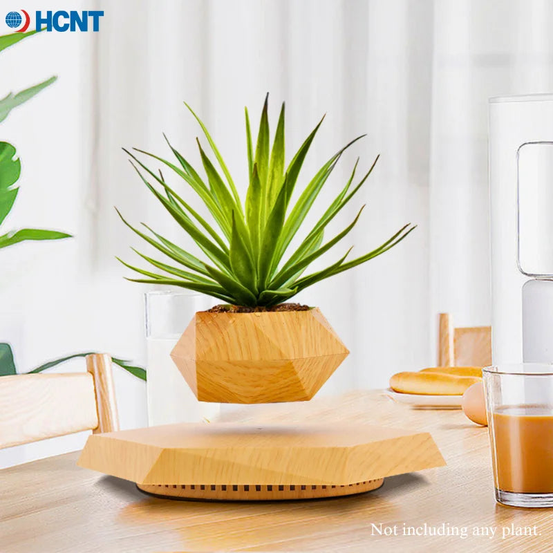 Magnetic Levitating Plant Pot