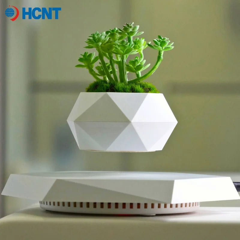 Magnetic Levitating Plant Pot