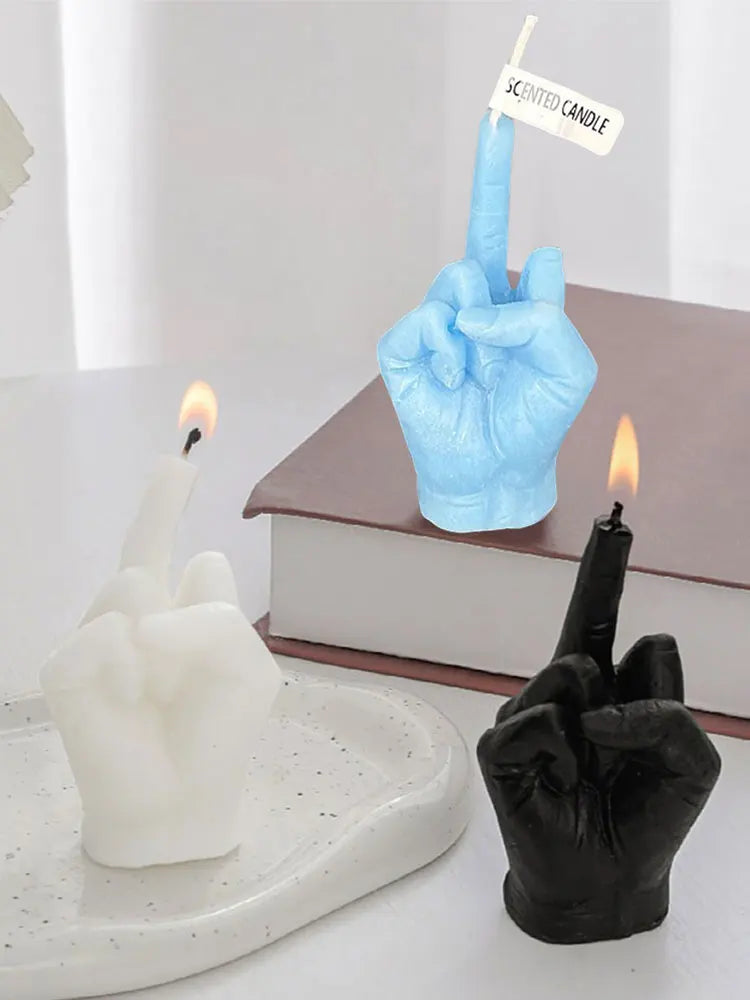 Bold Gesture Hand Candle