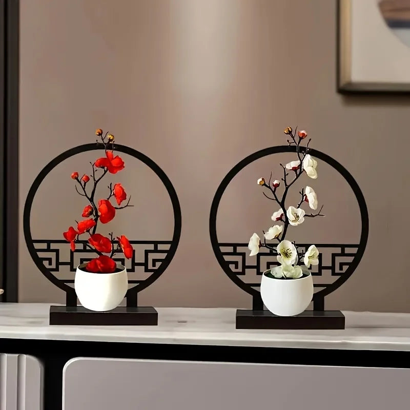 Plum Blossom Bonsai Set