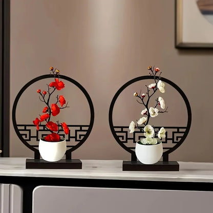 Plum Blossom Bonsai Set