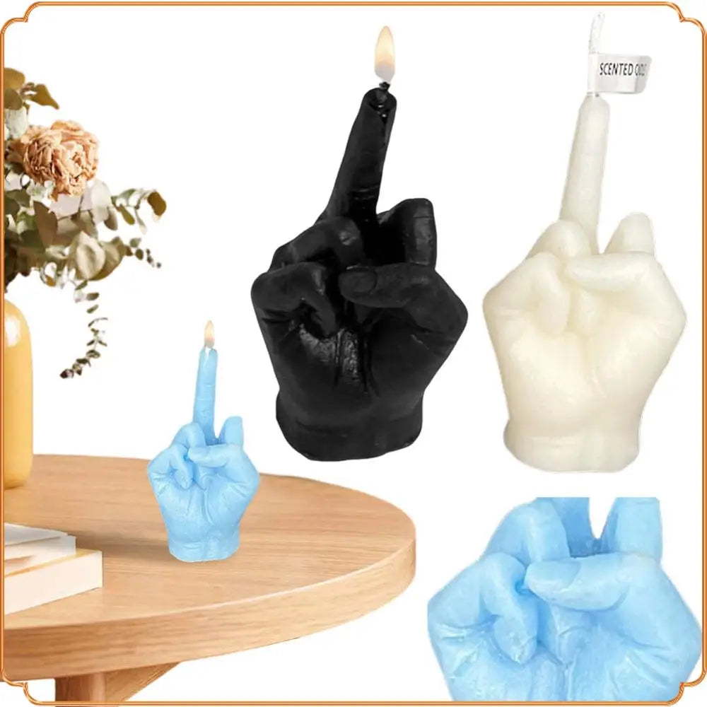 Bold Gesture Hand Candle