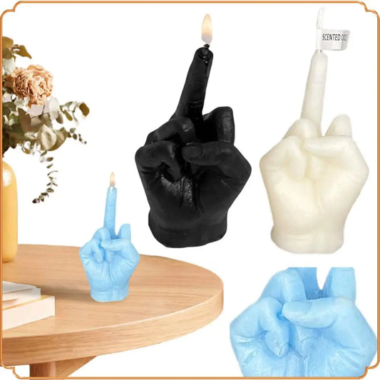 Bold Gesture Hand Candle