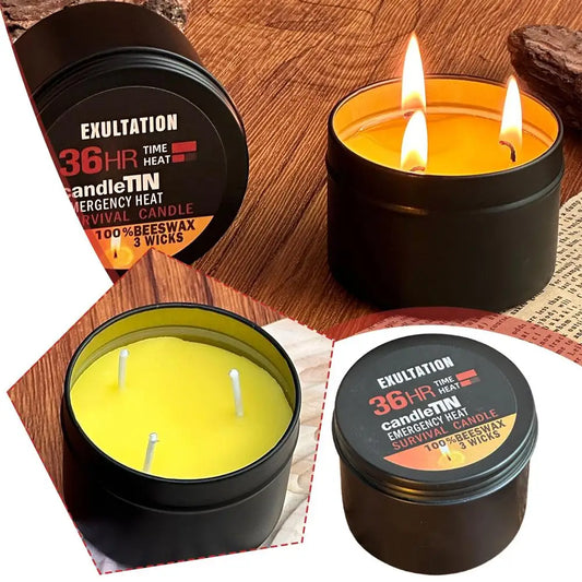 36 Hour Emergency Survival Candle (Tin)