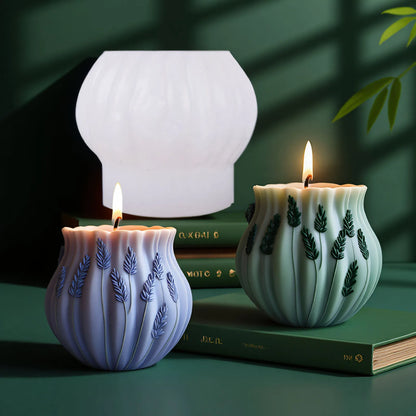 Lavender Shaped Silicone Candle Mold